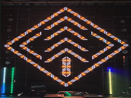 Case of LED pixels